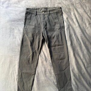 OUTLIER Strongdarts Men's tapered Chino Pants, Dark Gray, Size 29 x 28